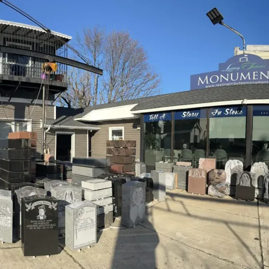 Lasting Tributes Monuments LLC Front on location Lasting Tributes Monuments LLC Front on location