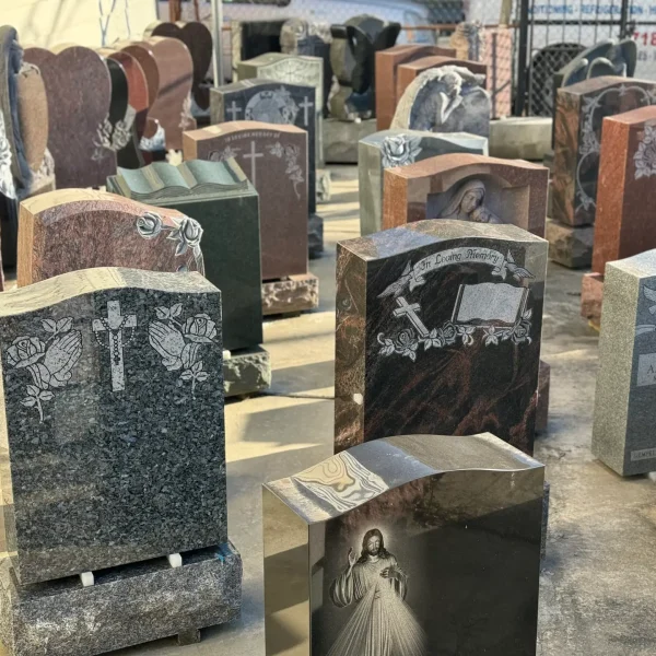 At Lasting Tributes Monuments, We offer a wide range of granite headstones and are open to creating a personalized experience that fits your budget and the memory of your love one's.