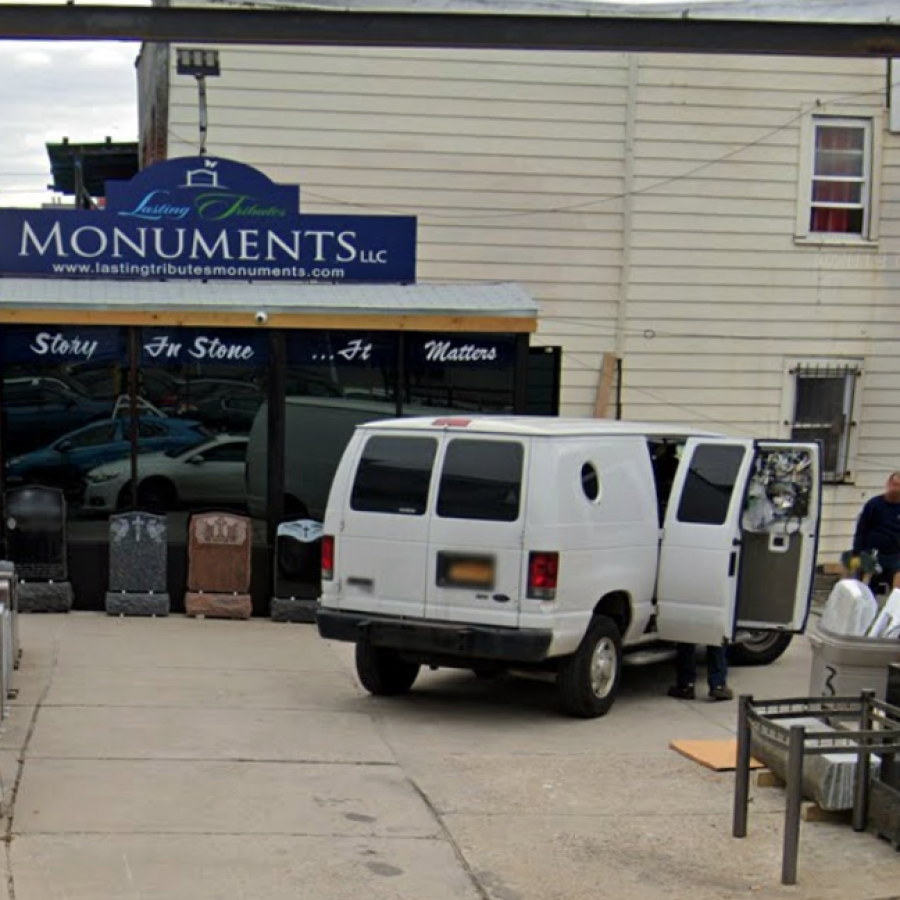 Lasting tributes monuments front entrance